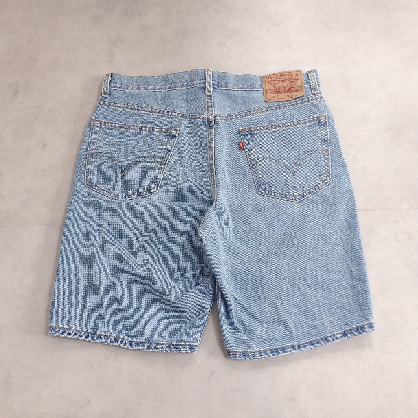 《34》LEVI’S リーバイス 505 デニムハーフパンツ メキシコ製