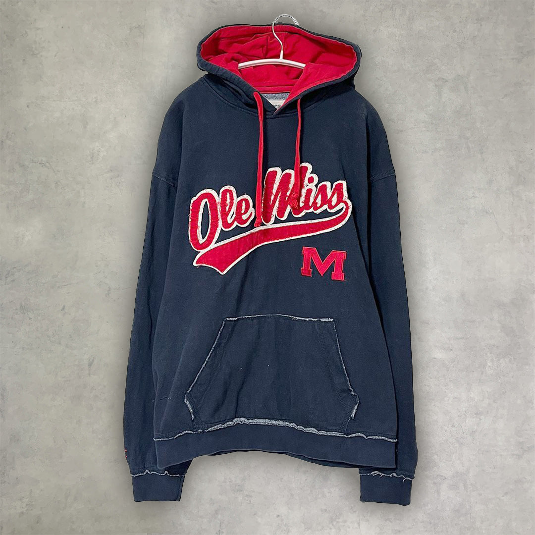 《L》PRESS BOX プレスボックスパーカー カレッジ スウェット Ole Miss ミシシッピ大学