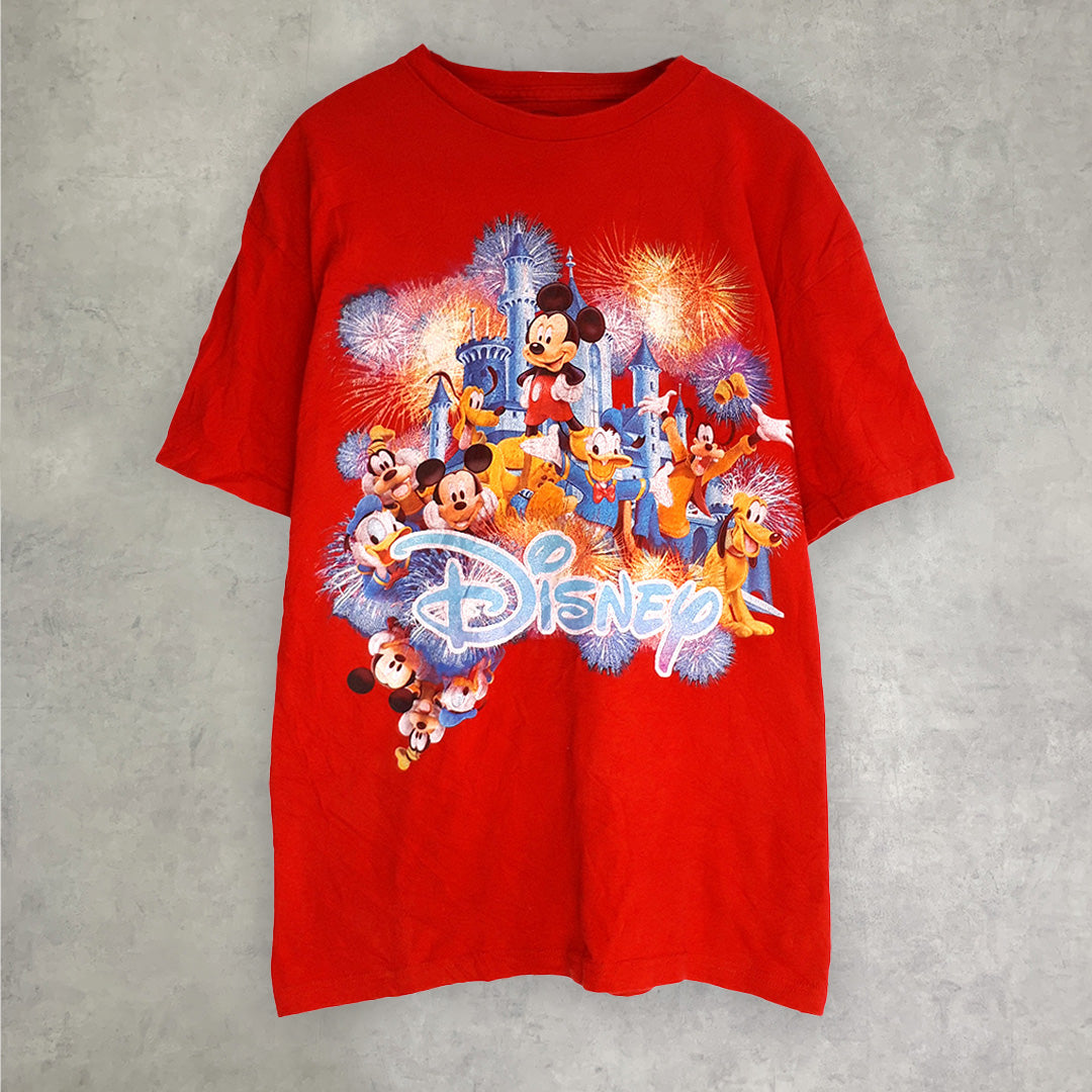 《L》Disney ディズニー ミッキー Ｔシャツ