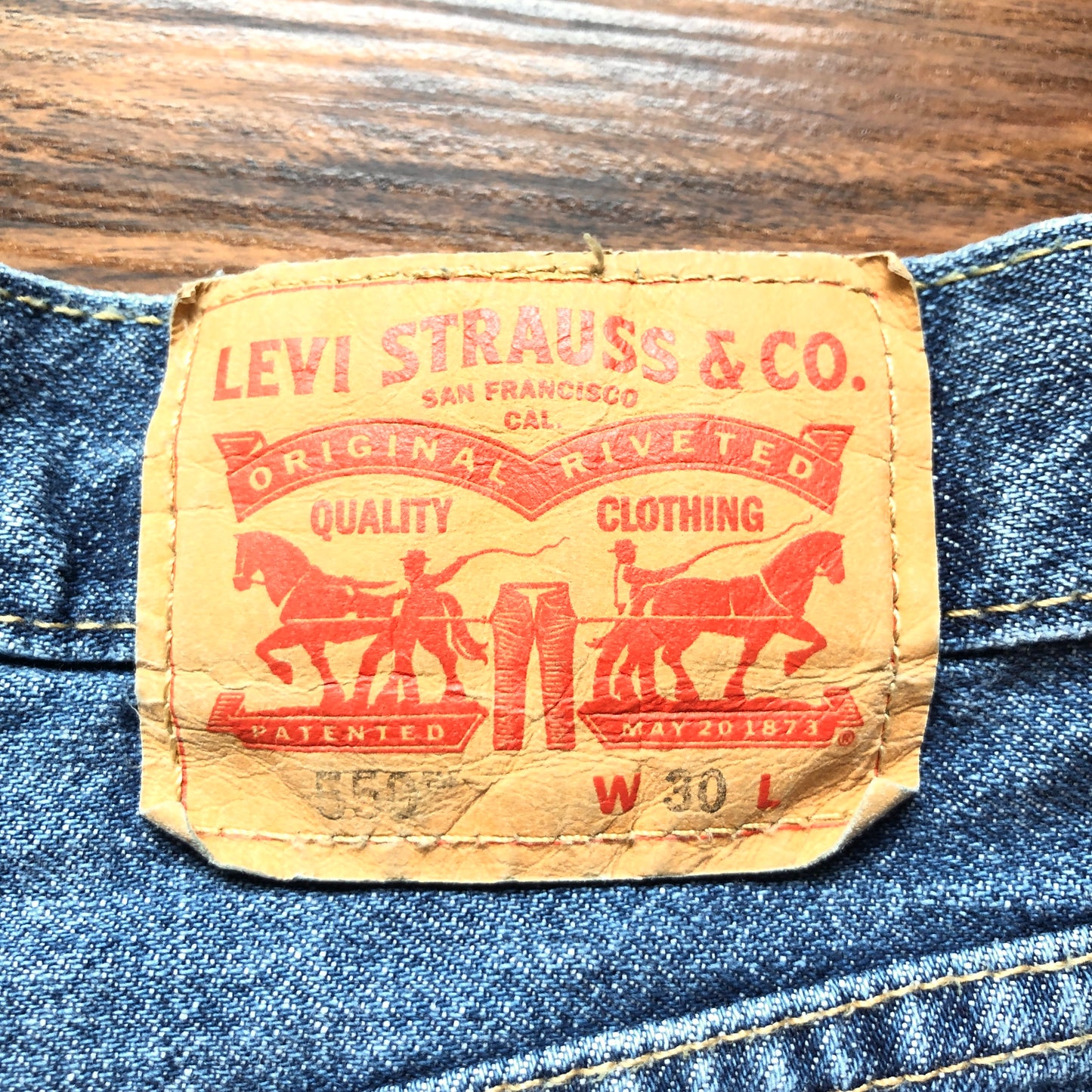 《30》LEVI’S リーバイス 550 デニム ハーフパンツ