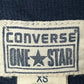 《XS》CONVERS コンバース リブ切り替えシャツ