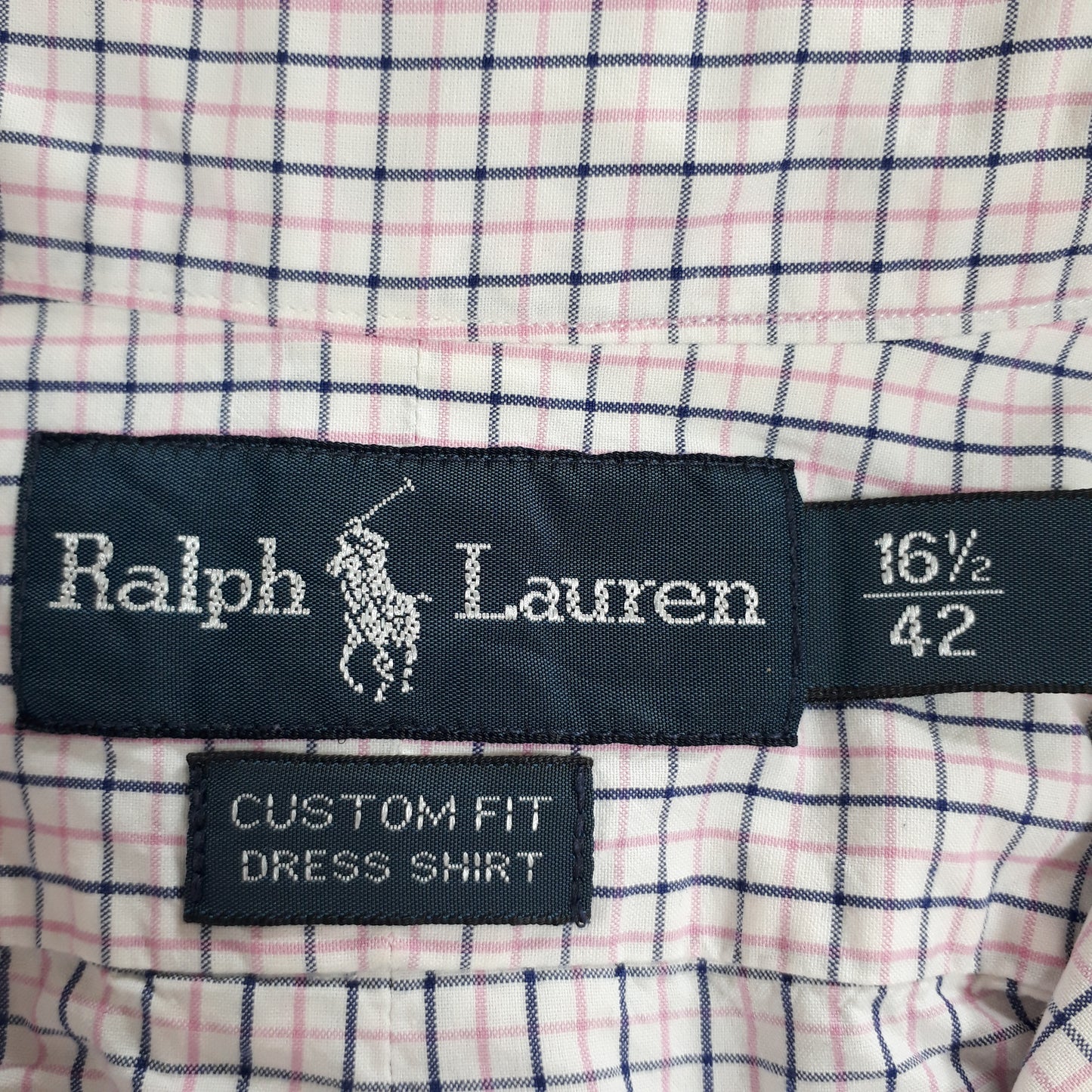 《L》RALPH LAUREN ポロラルフローレン チェック柄 半袖シャツ