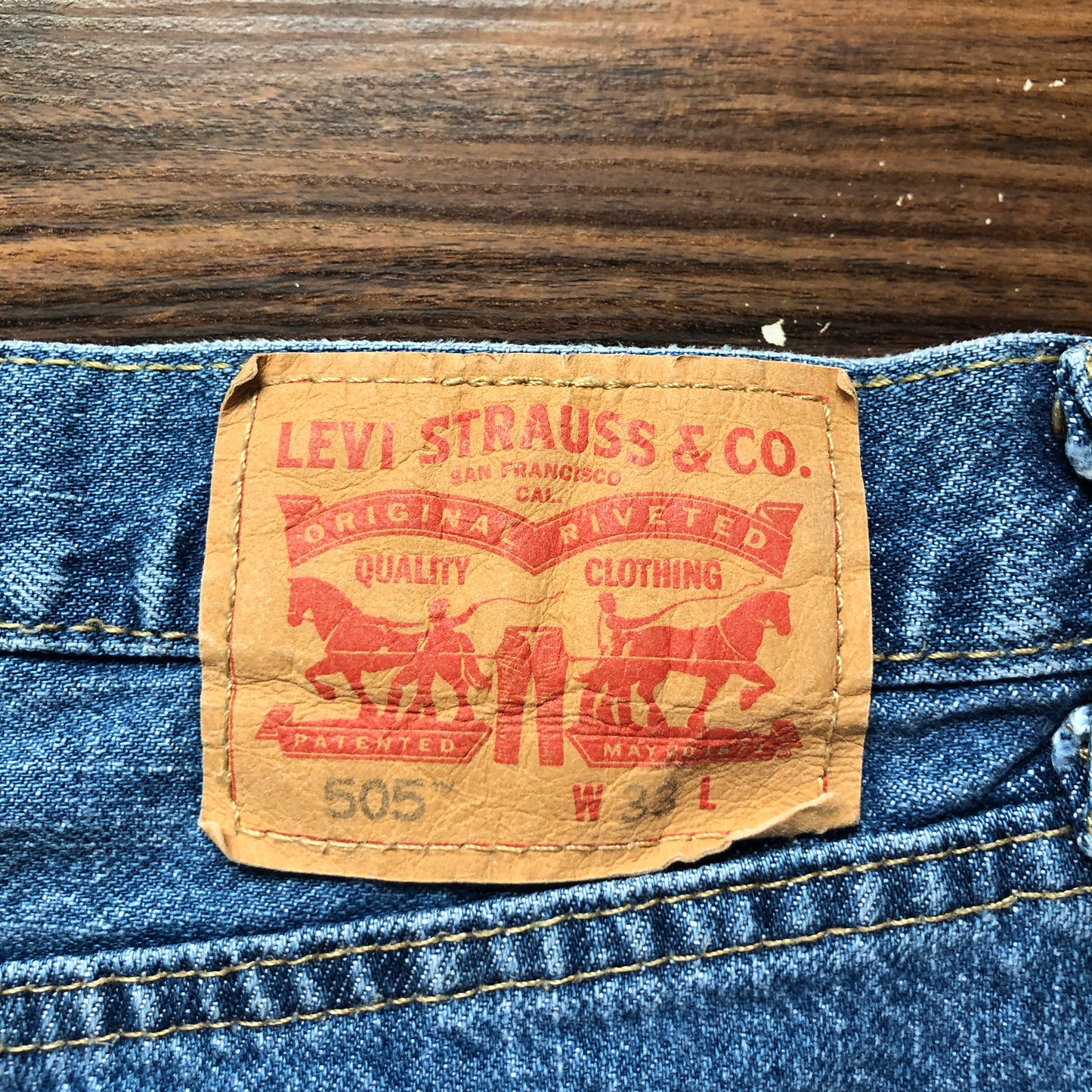 《33》LEVI’S リーバイス 505 デニム ハーフパンツ