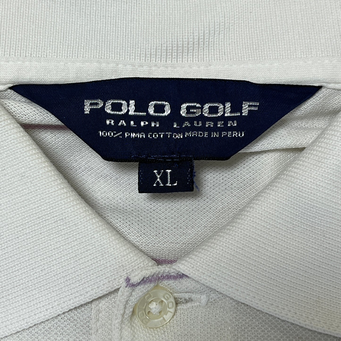 《XL》POLO GOLF RALPH LAUREN ポロゴルフ ラルフローレン ボーダー ポロシャツ