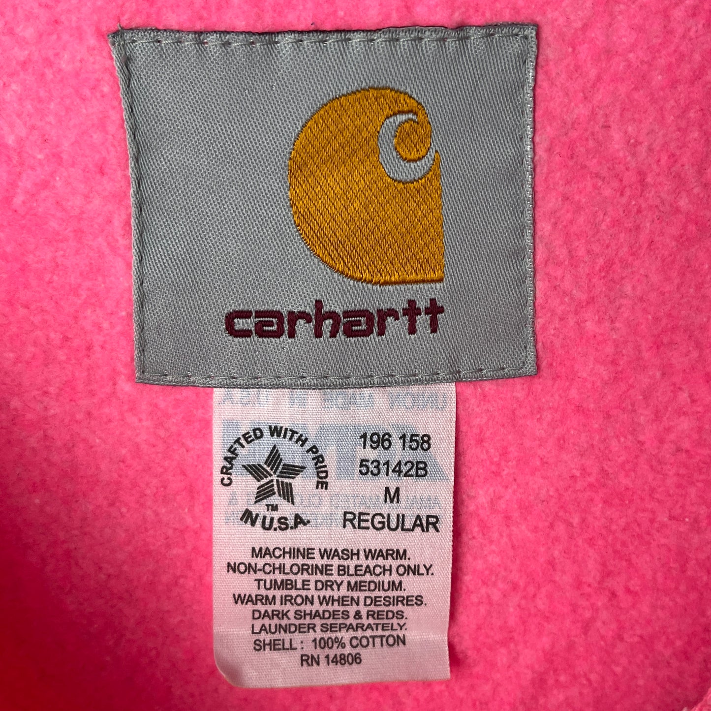 《M》carhartt カーハート ロゴスウェット トレーナー