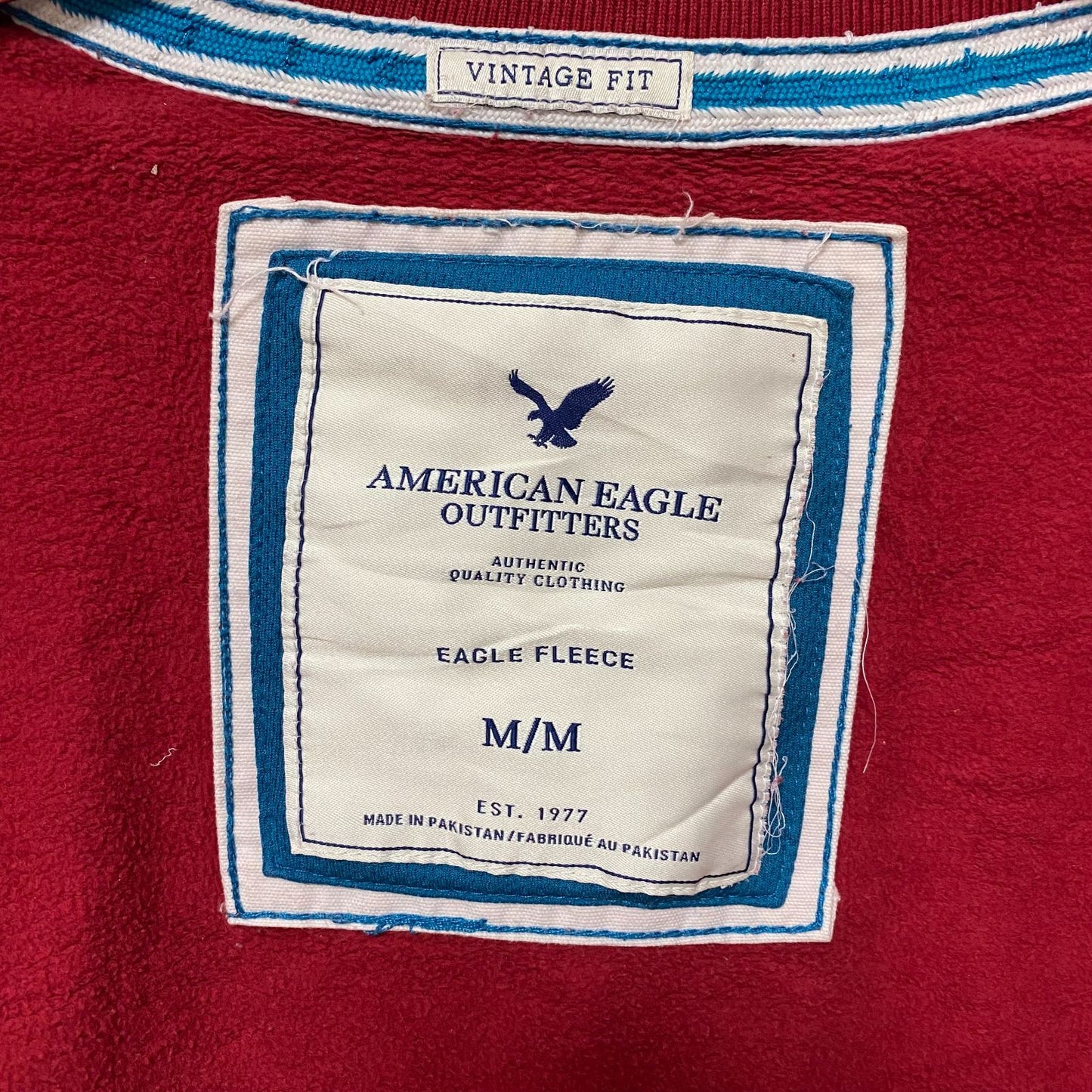 《M》AMERICAN EAGLE OUTFITTERS アメリカンイーグル トフルジップ ブルゾン