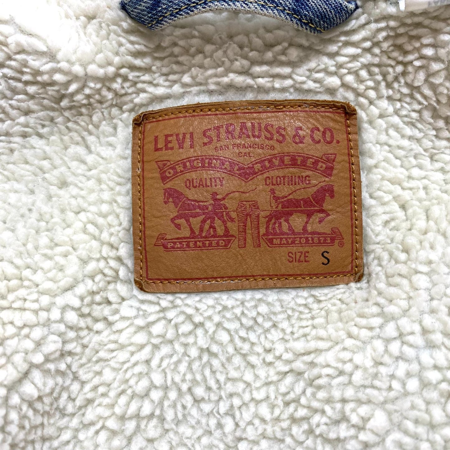 《S》Levi‘s リーバイス  裏ボア デニムジャケット アウター