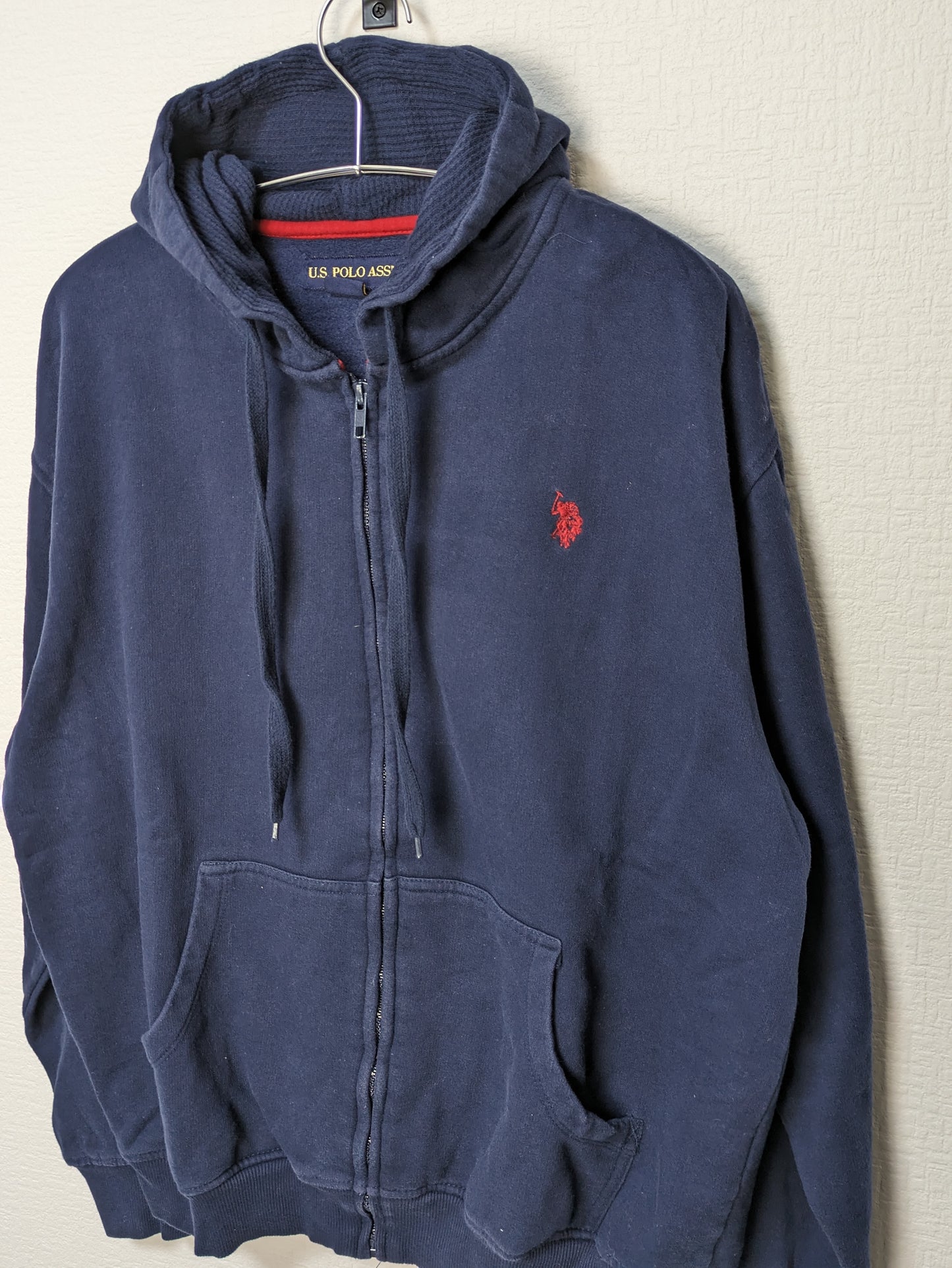 《M》U.S POLO ASSN. ユーエスポロアッスン フルジップパーカー スウェット