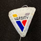 《XS》VARSITY  ヴァーシティ Vネックスウェット トレーナー