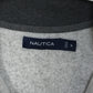 《XL》NAUTICA ノーティカ チェック柄 ハーフジップトレーナー スウェット