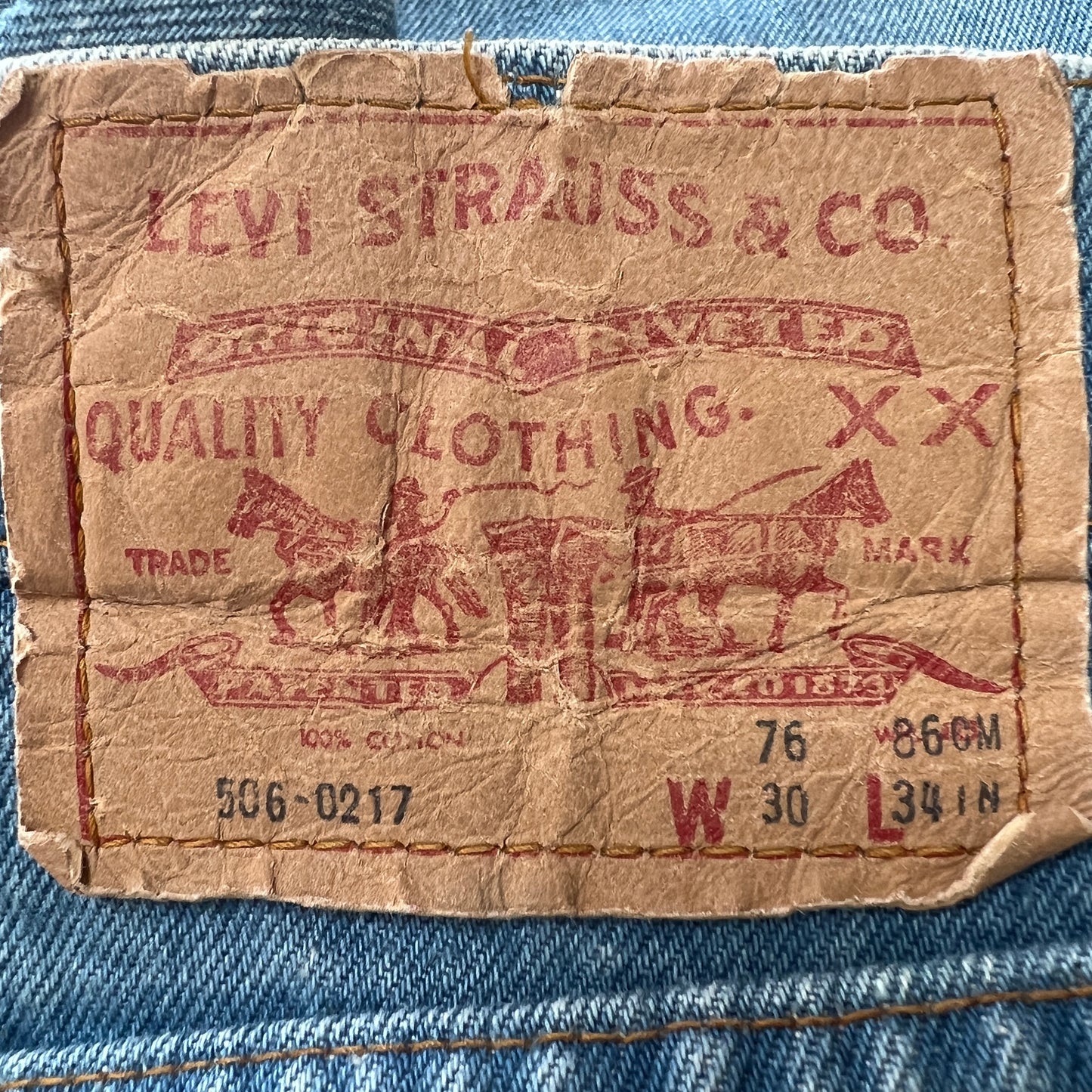 《W30×L34》Levi‘ｓ リーバイス デニムパンツ