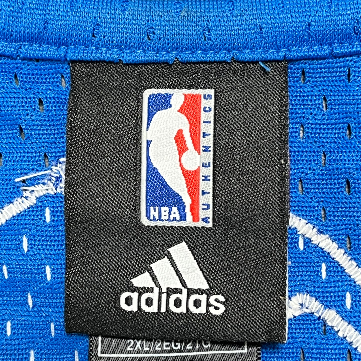 《2XL》adidas アディダス ゲームシャツ ノースリーブ オーランド ハワード メッシュ ワッペン 刺しゅう