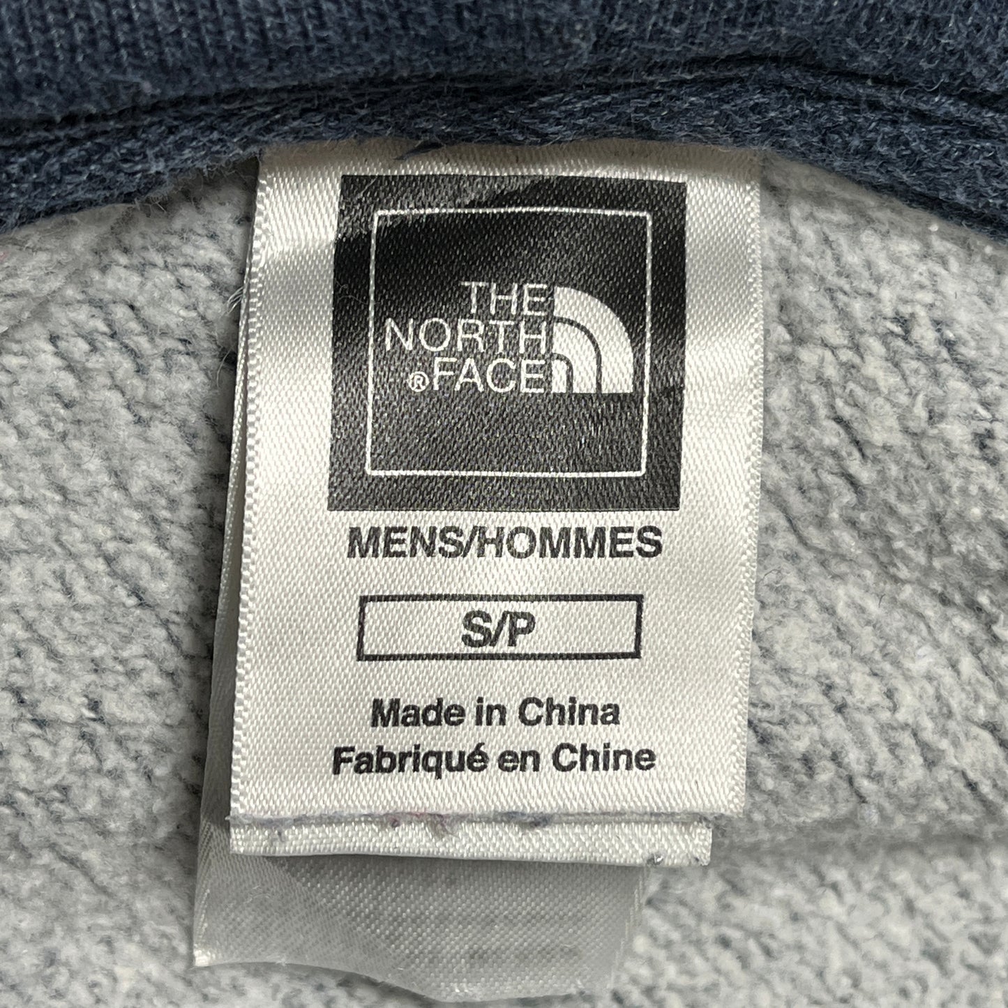 《S》THENORTHFACE ザノースフェイス ロゴ プリント パーカー スウェット