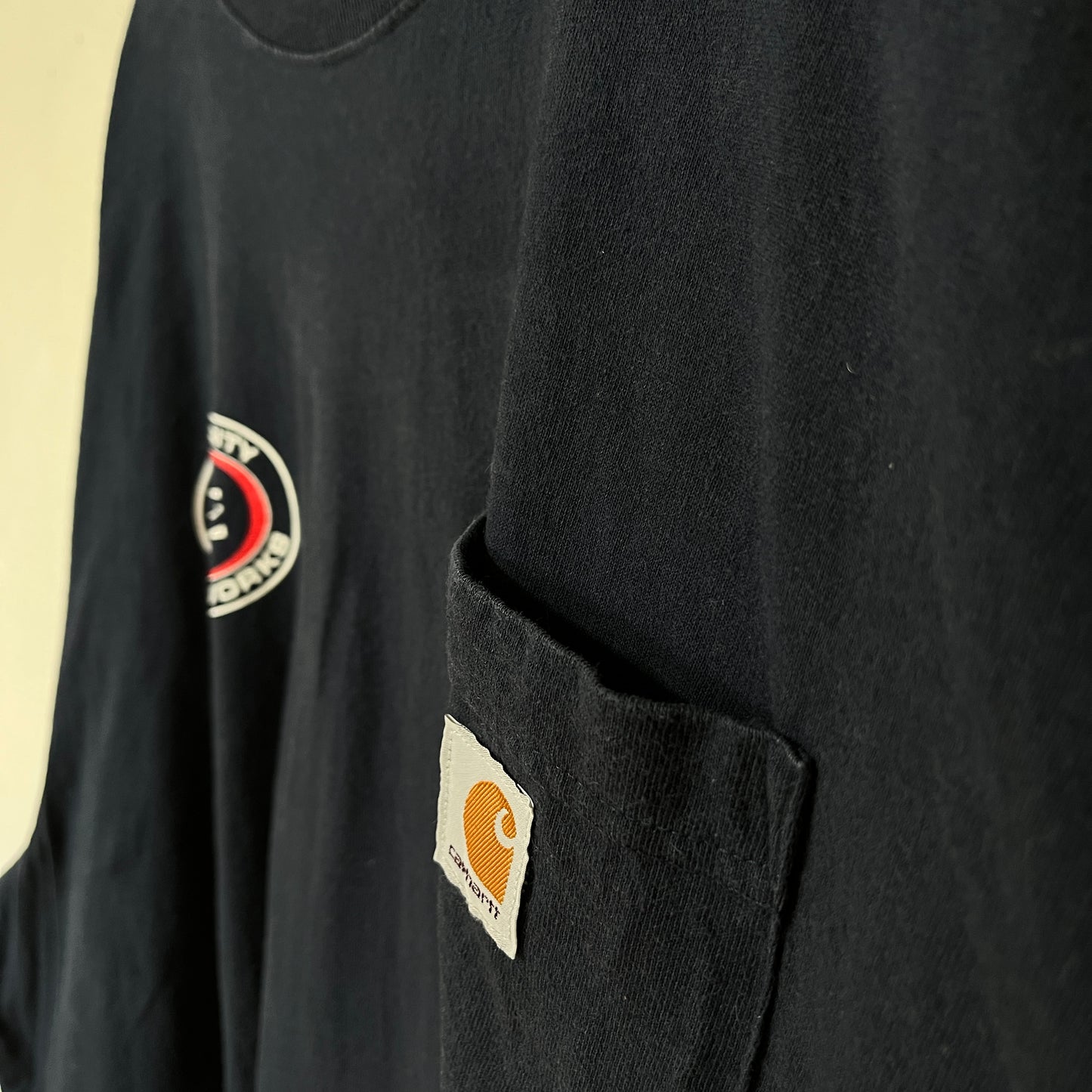 《3XL》carhartt カーハート 胸ポケット ロンT