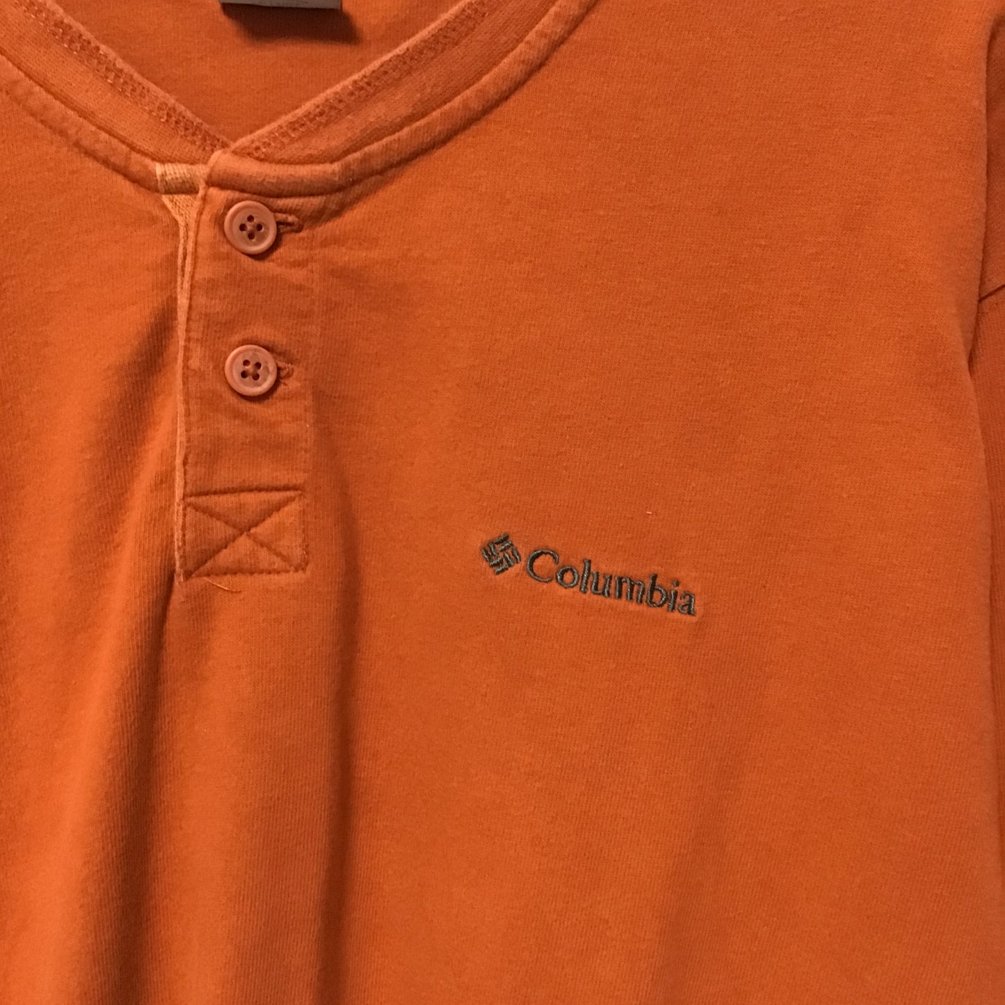 《XL》 Columbia コロンビア ヘンリーネック ロンT 長袖Tシャツ