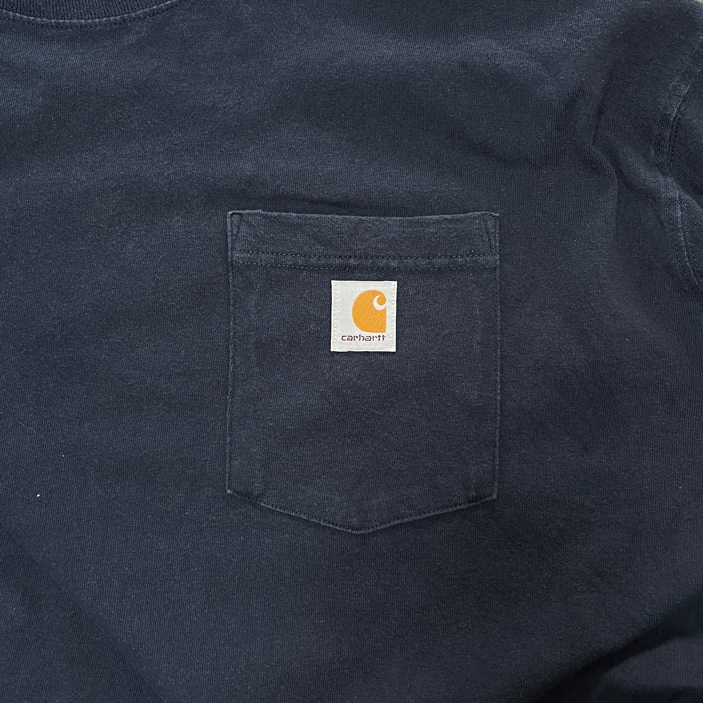 《3XL》carhartt カーハート 胸ポケット ロンT