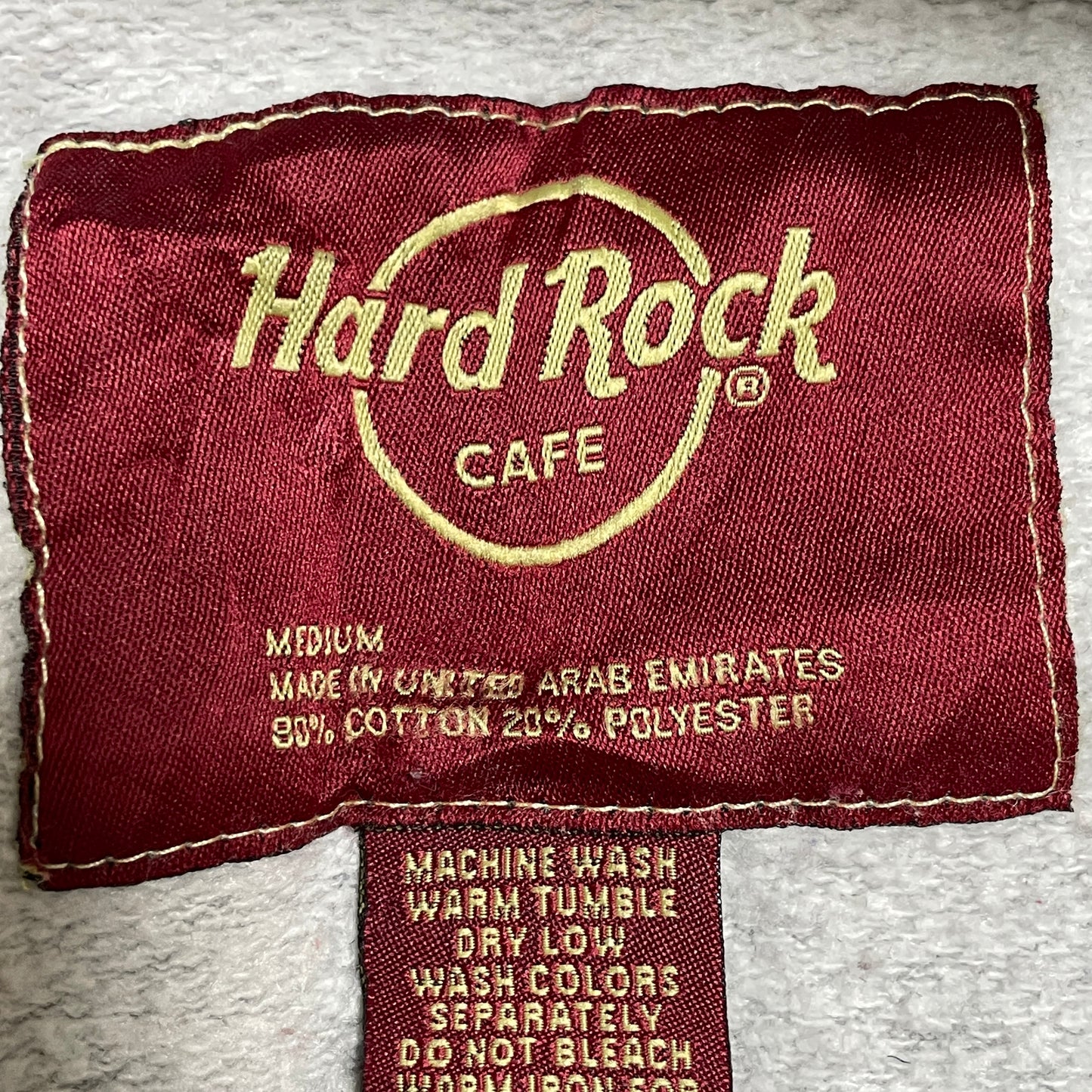 《M》HardRockCAFE ハードロックカフェ スウェット パーカー