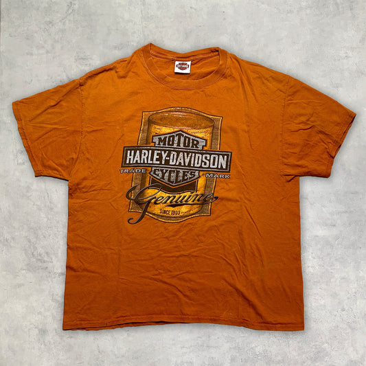 《XL》HARLEY DAVIDSON ハーレーダビッドソン プリントTシャツ 90s